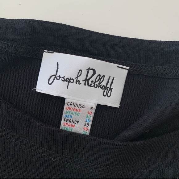 Joseph Ribkoff Striped Knit Dress - Picture 5 of 8